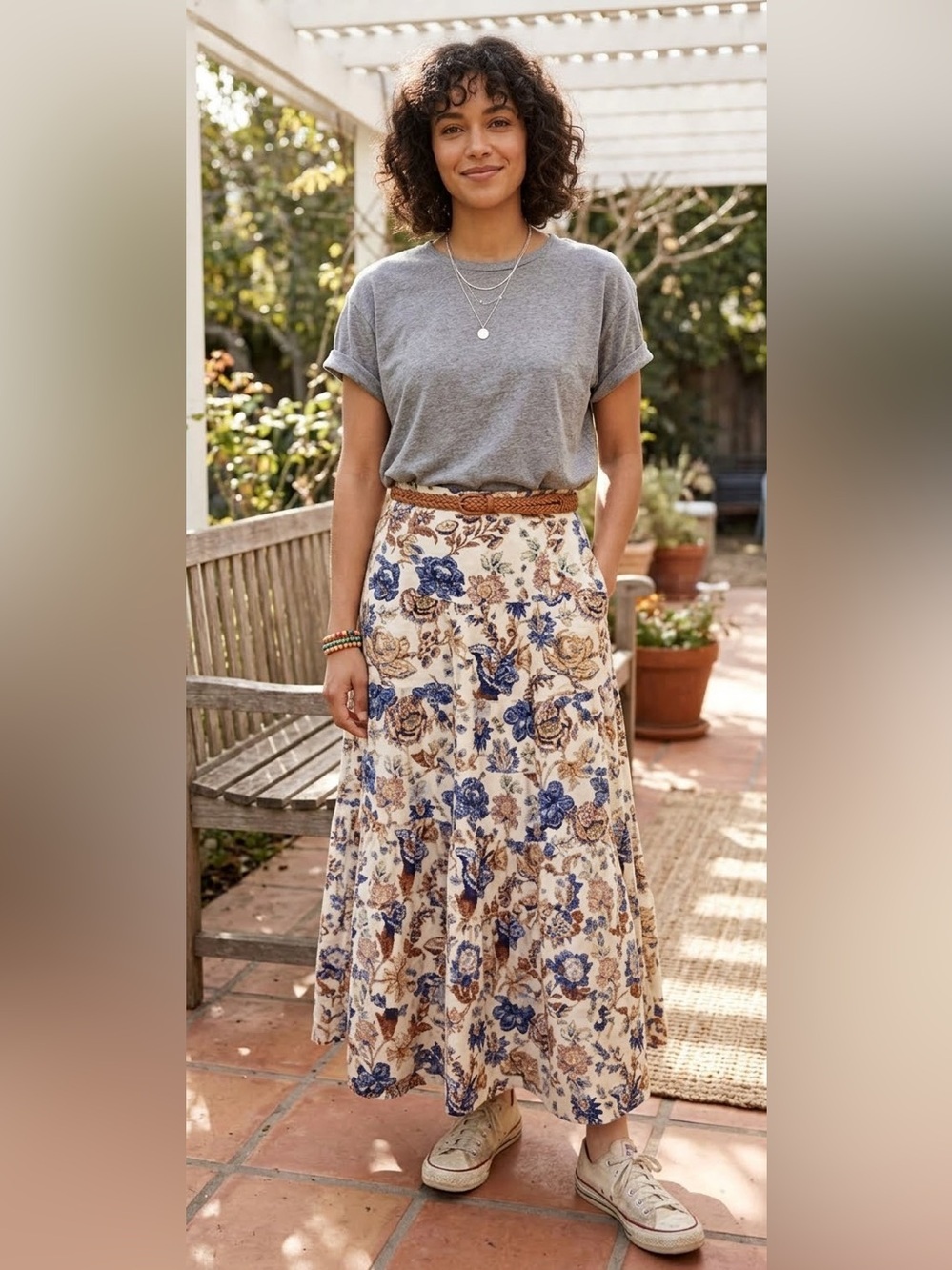 ULLA Johnson Floral Patterned Dress, size 4